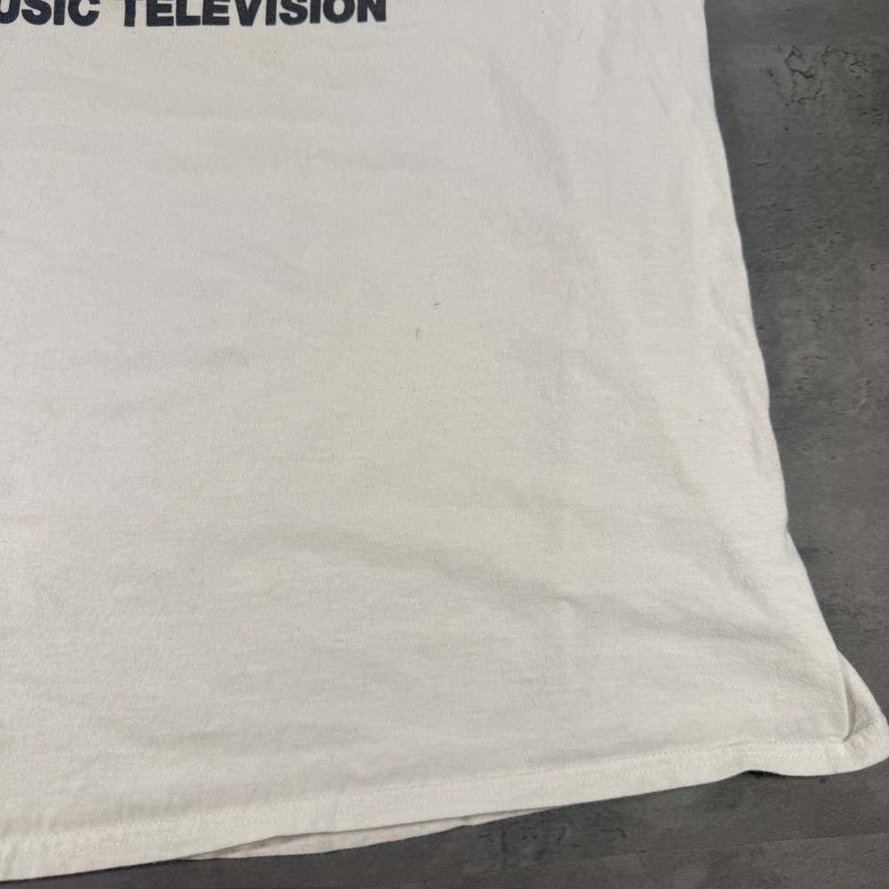 MTV Music Television Retro Geometric Logo T Shirt Men's 2XL Thin Soft Mosaic Art - Picture 5 of 9